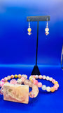 Cherry Blossom Collection with matching earrings