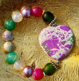 Sweet Heart Turquoise Bracelet