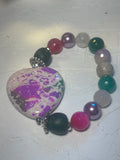 Sweet Heart Turquoise Bracelet