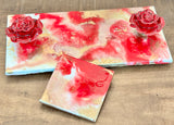 Roses are Red Charcuterie Board!